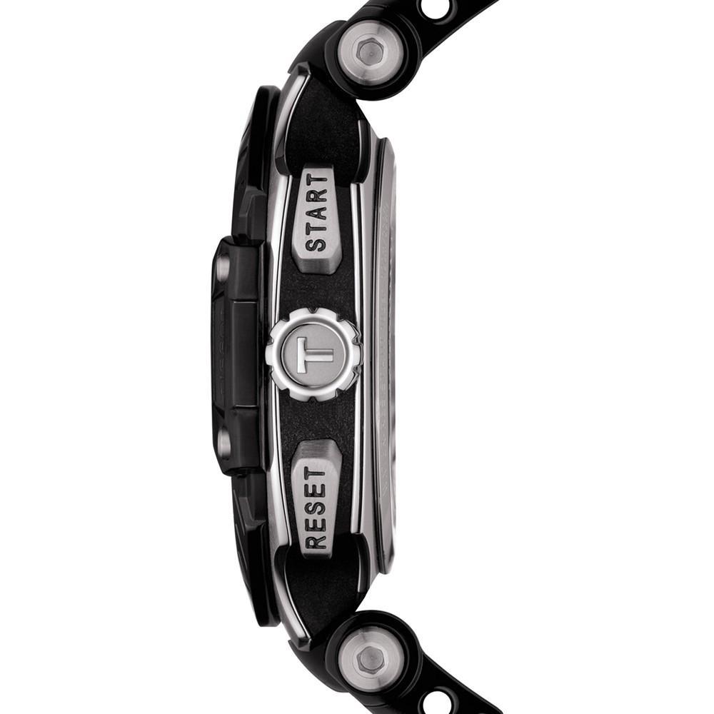 商品Tissot|Men's Swiss Chronograph T-Race MotoGP 2020 Black Rubber Strap Watch 48mm - Limited Edition,价格¥2763,第4张图片详细描述