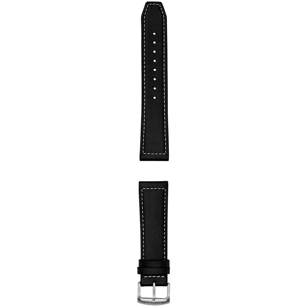 商品Citizen|Men's CZ Smart Black Leather Smart Watch Strap,价格¥261,第1张图片