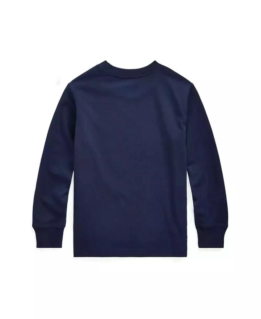 商品Ralph Lauren|Toddler and Little Boys Jersey Long-Sleeve T-shirt,价格¥270,第2张图片详细描述