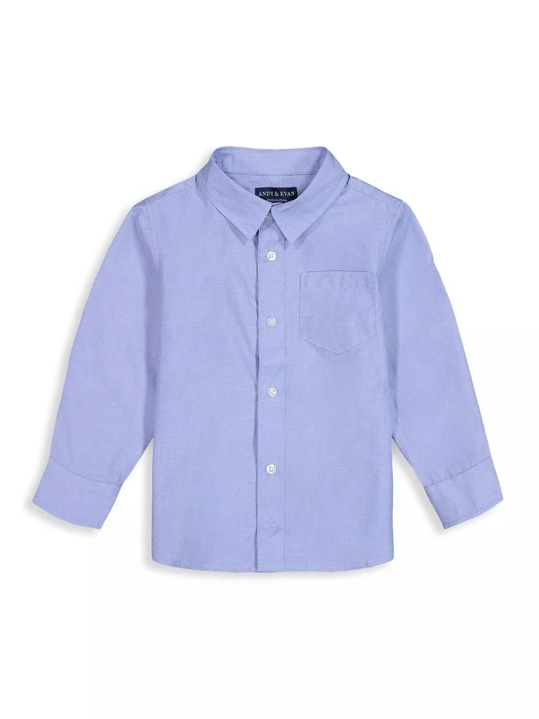 商品Andy & Evan|Little Boy's Solid Dress Shirt,价格¥205,第1张图片