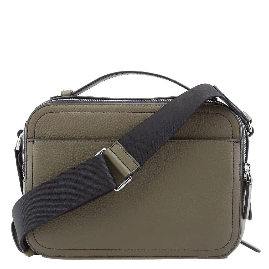 商品Michael Kors|Michael Kors Olive Mens Map Logo-Plaque Shoulder Bag,价格¥900,第3张图片详细描述