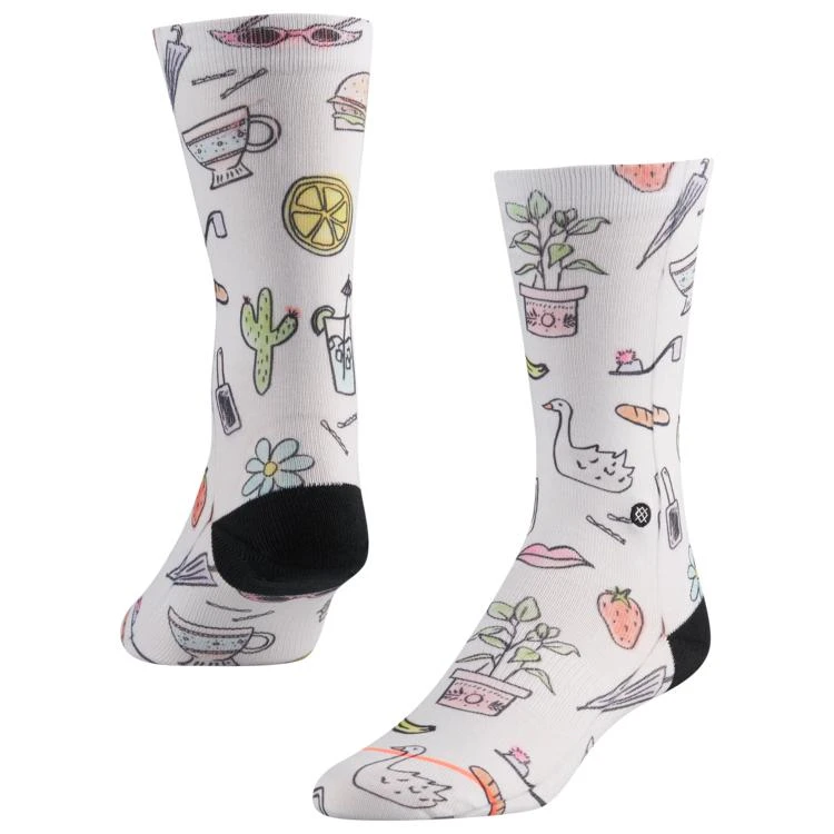 商品Stance|Stance Tomboy Lite Crew Socks - Women's 女款袜,价格¥46,第1张图片