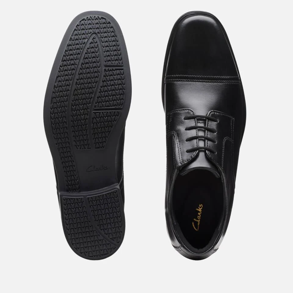 商品Clarks|CLARKS HOWARD CAP LEATHER OXFORD SHOES,价格¥484,第4张图片详细描述
