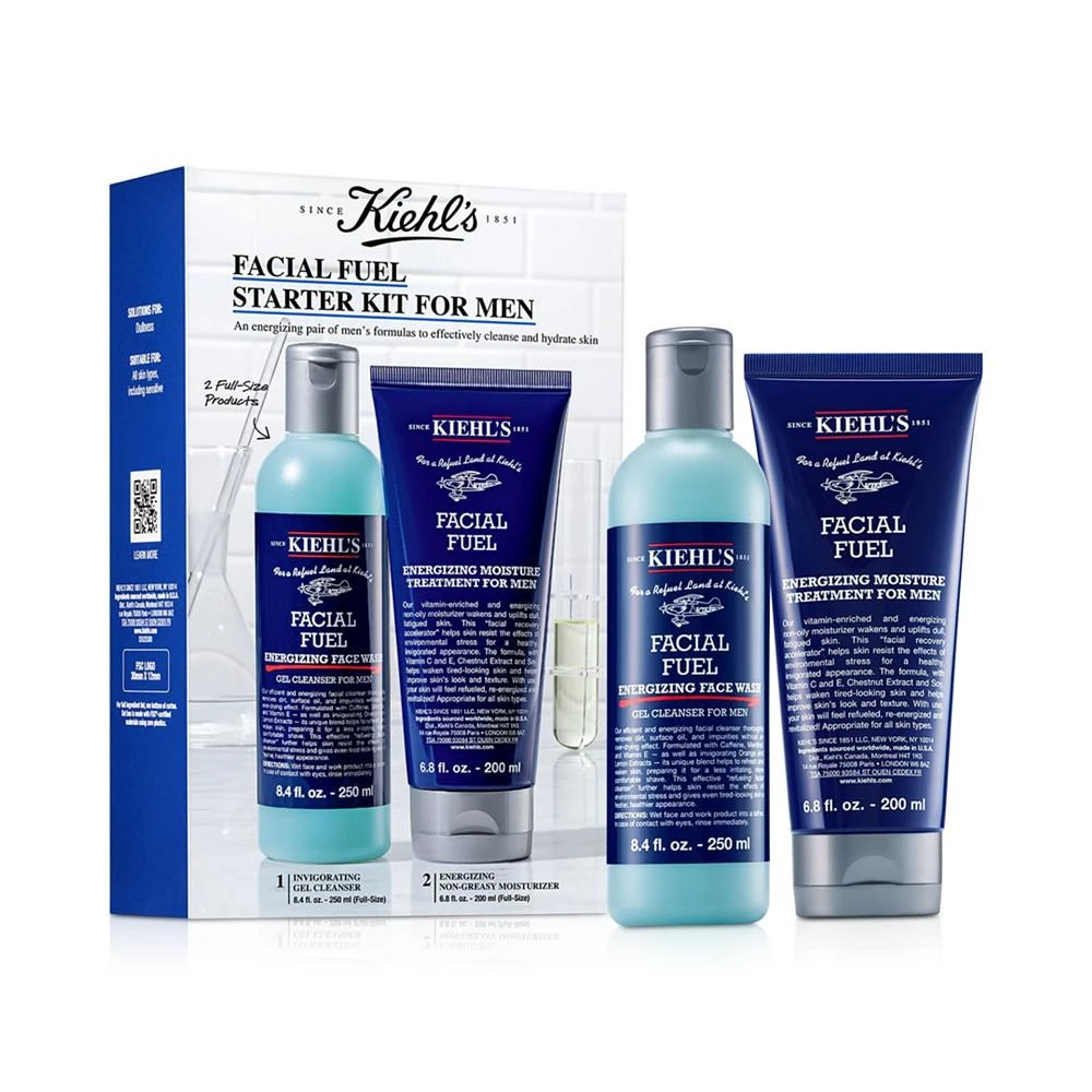 商品Kiehl's|2-Pc. Facial Fuel Starter Set For Men,价格¥380,第1张图片