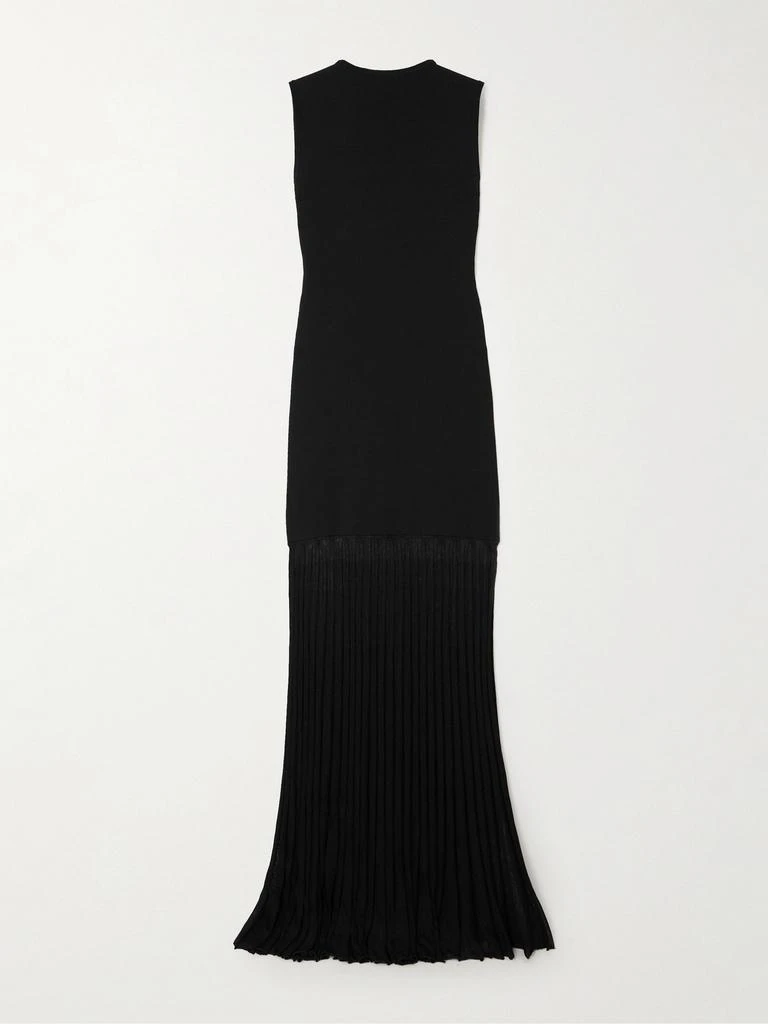 商品Totême|细褶弹力针织超长连衣裙,价格¥9409,第1张图片