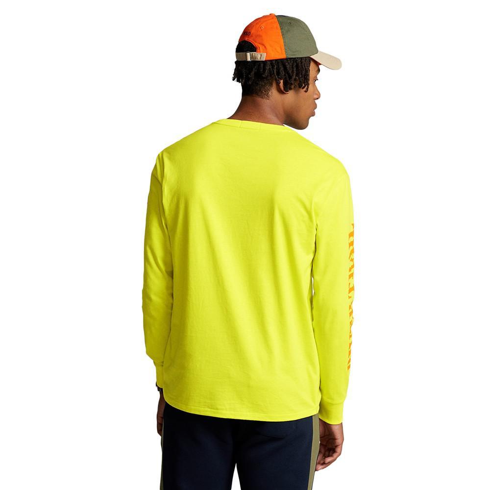 商品Ralph Lauren|Men's Classic-Fit Jersey Graphic T-Shirt,价格¥609,第4张图片详细描述