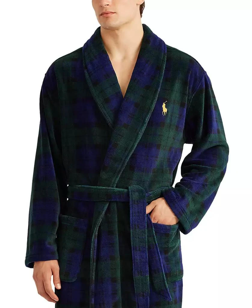 商品Ralph Lauren|Men's Microfiber Plush Robe,价格¥364,第3张图片详细描述