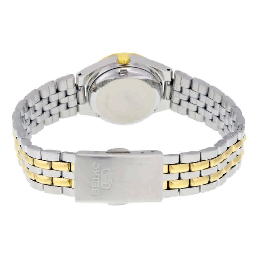 商品Seiko|Seiko 5 Automatic White Dial Two-tone Ladies Watch SYMK44,价格¥853,第3张图片详细描述