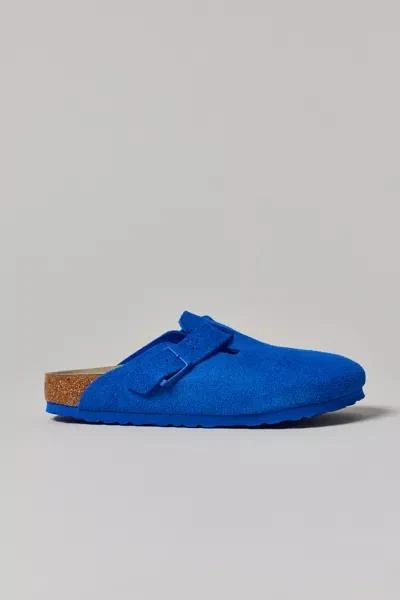 商品Birkenstock|Birkenstock Boston Soft Footbed Suede Clog,价格¥1214,第2张图片详细描述