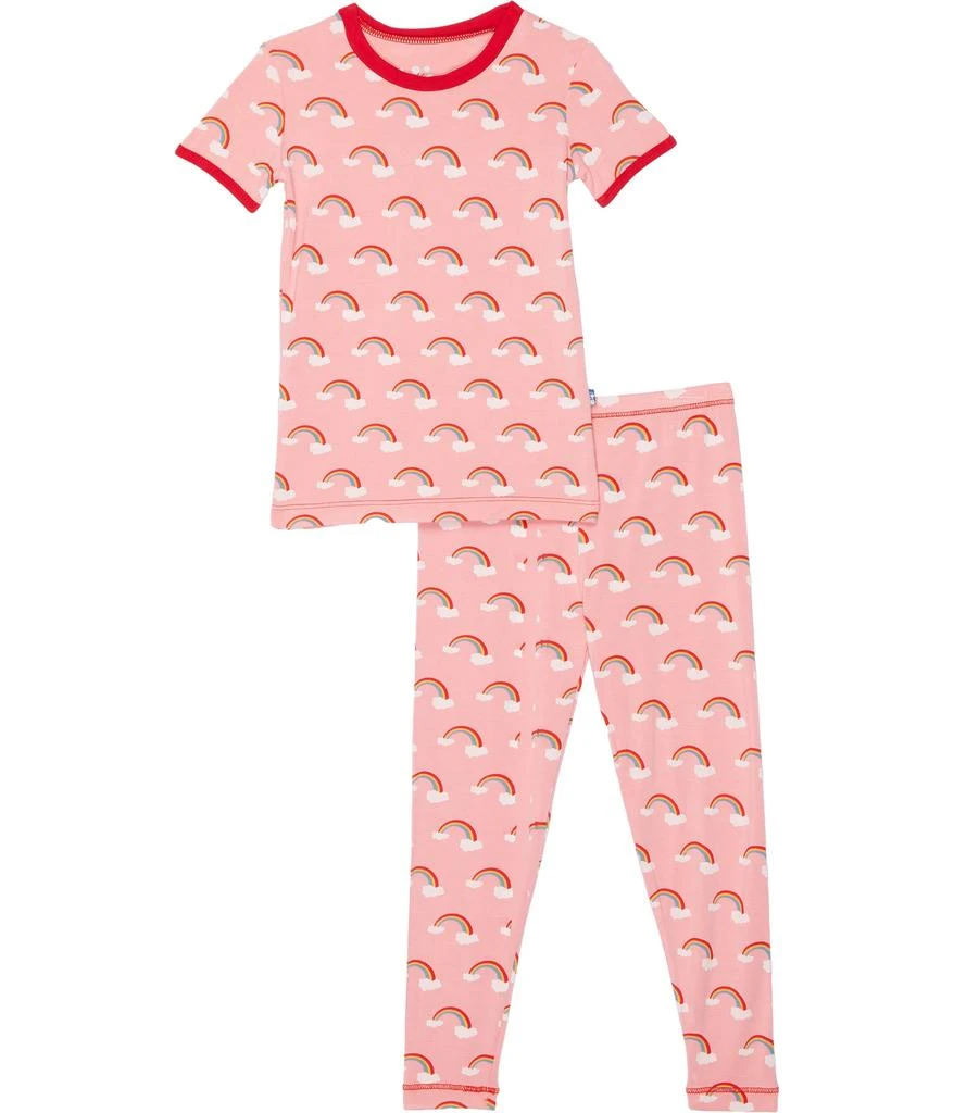 商品KicKee Pants|Short Sleeve Pajama Set (Toddler/Little Kids),价格¥276,第1张图片