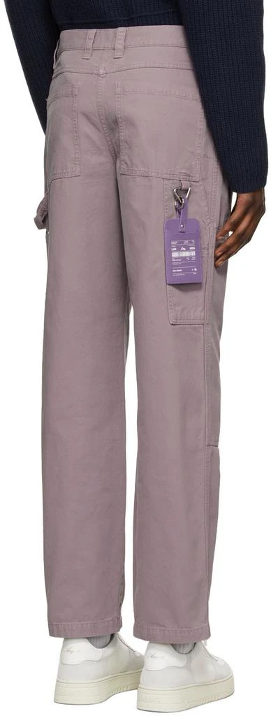 商品Axel Arigato|Purple Cotton Trousers,价格¥433,第3张图片详细描述