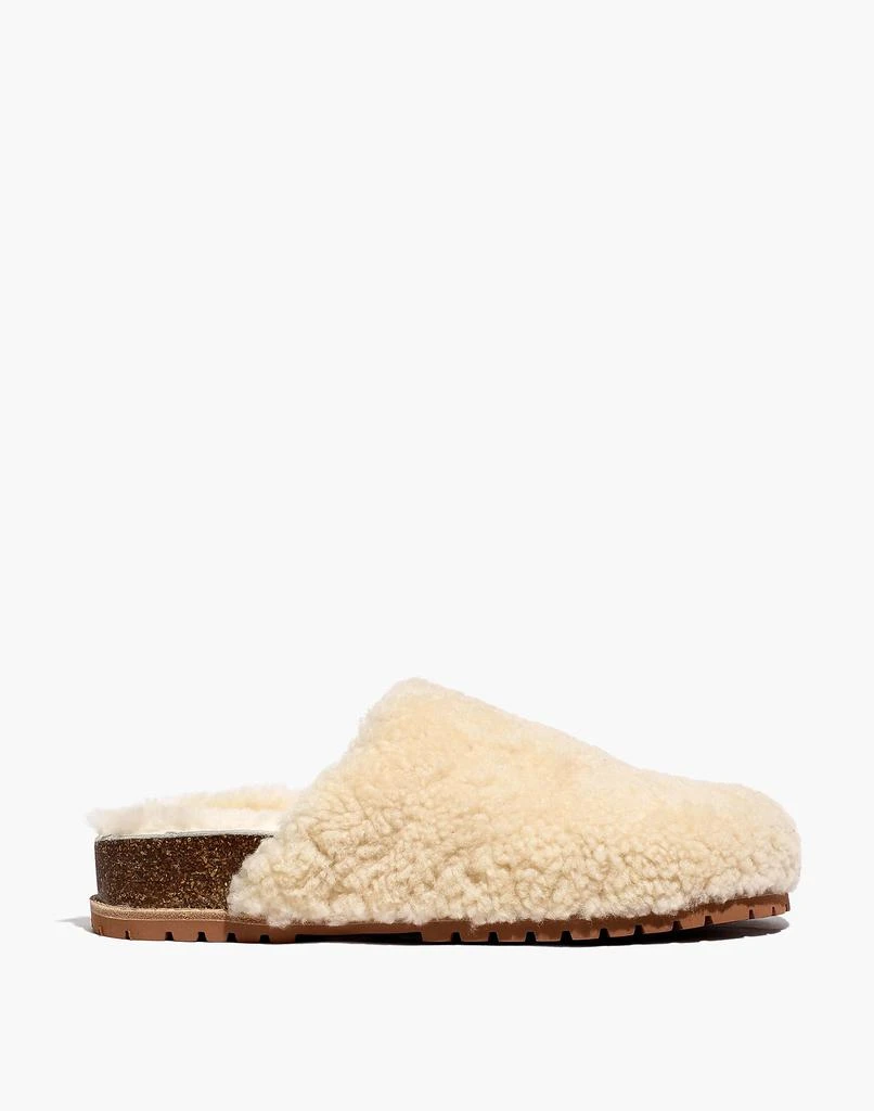 商品Madewell|The Layne Clog Mule in Shearling,价格¥555,第2张图片详细描述