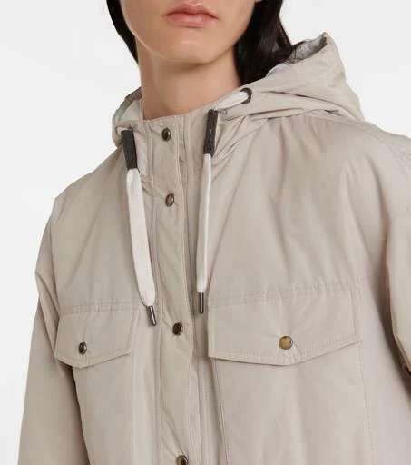 商品Brunello Cucinelli|Hooded parka,价格¥18446,第4张图片详细描述