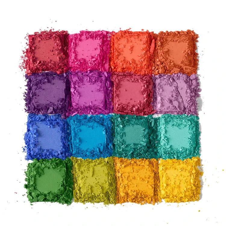 商品NYX Professional Makeup|十六色眼影盘 - Brights,价格¥174,第3张图片详细描述