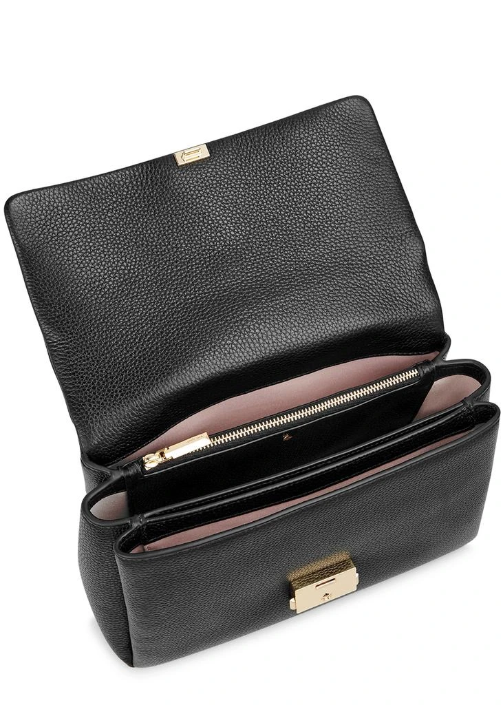 商品Kate Spade|Carlyle medium black leather shoulder bag,价格¥3833,第4张图片详细描述