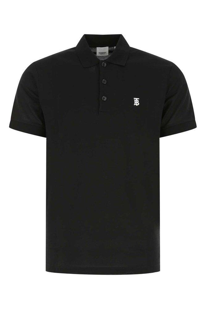 商品Burberry|Burberry Logo Embroidered Short-Sleeved Polo Shirt,价格¥4141,第1张图片