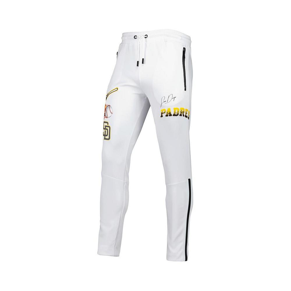 Men's White San Diego Padres Hometown Track Pants商品第3张图片规格展示