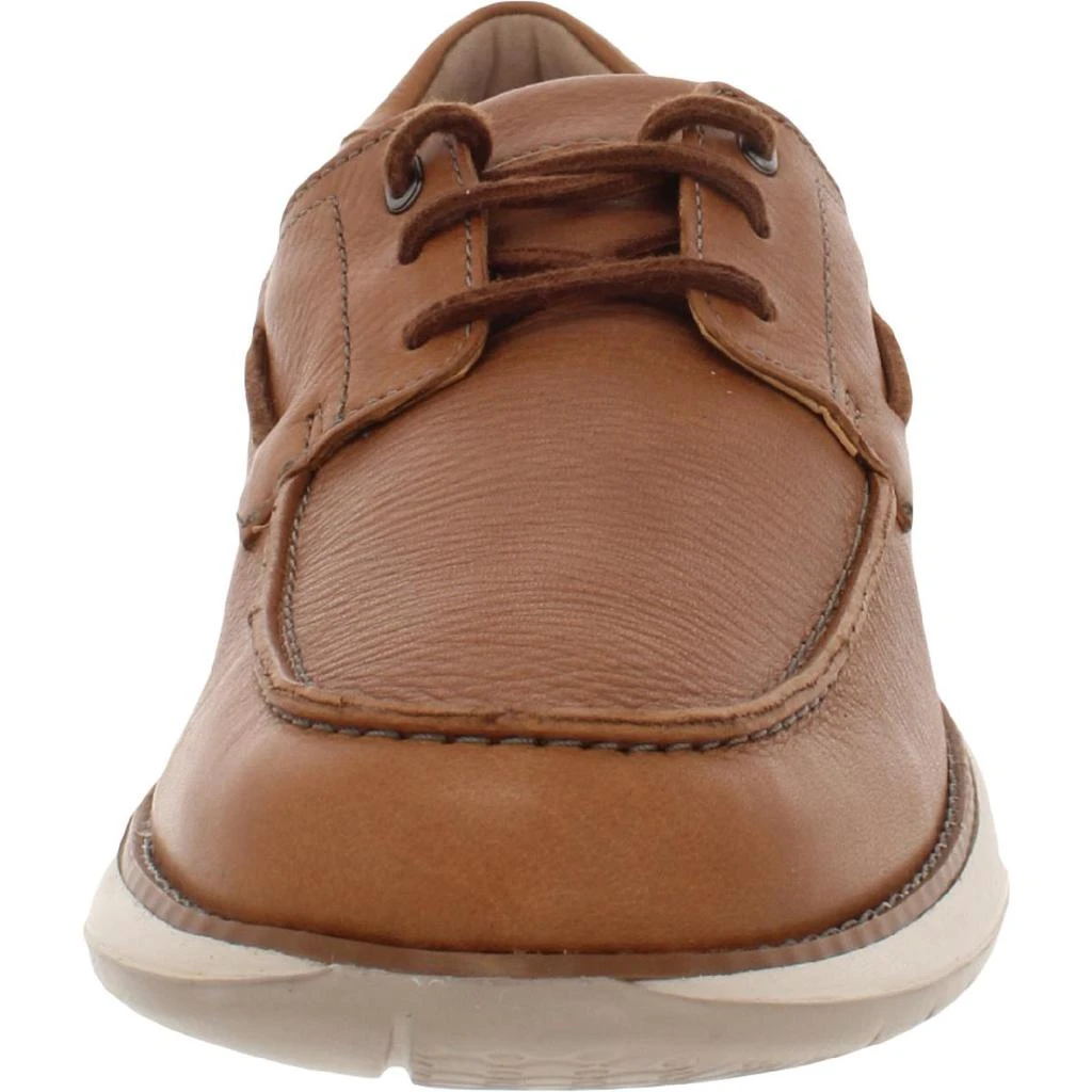 商品Clarks|Clarks Mens Un Pilot Lace Leather Slip On Boat Shoes,价格¥282,第3张图片详细描述