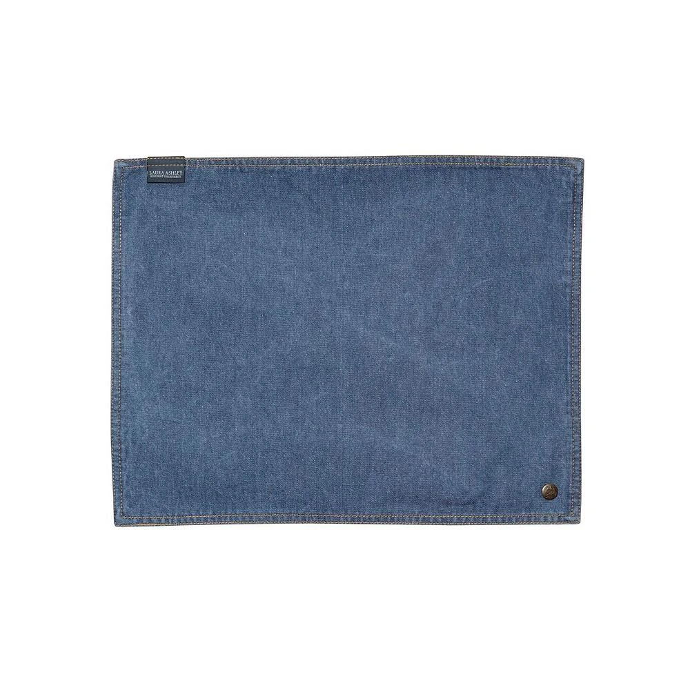 商品Laura Ashley|Blueprint Collectables Placemat Jeans Sweet Allysum 12.99" x 17.32",价格¥112,第2张图片详细描述