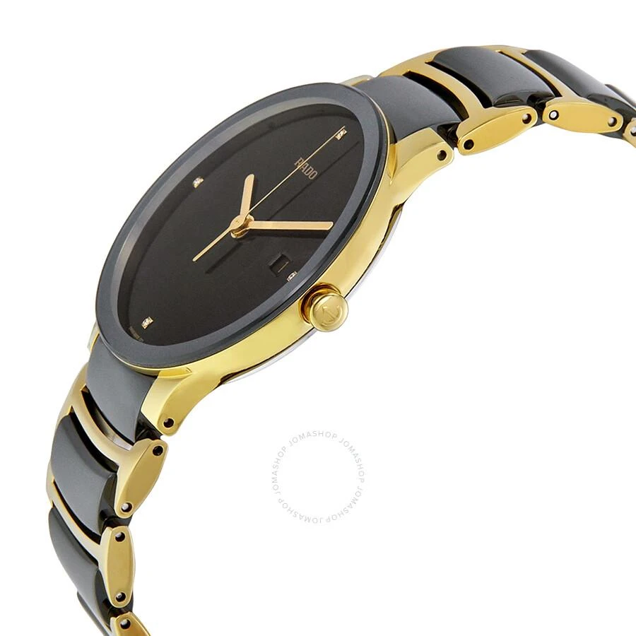 商品Rado|Centrix Jubile Black Ceramic Men's Watch R30929712,价格¥9916,第2张图片详细描述