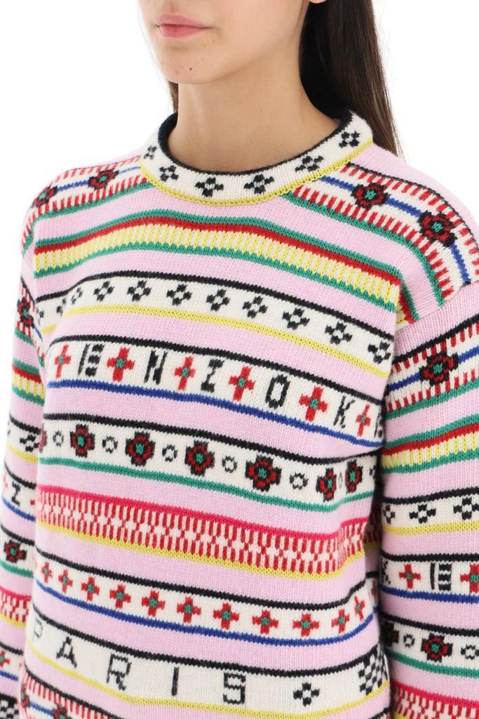 商品Kenzo|'FAIR ISLE' JACQUARD SWEATER,价格¥2556,第7张图片详细描述