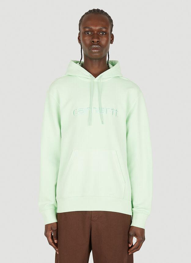 Duster Hooded Sweatshirt in Green商品第1张图片规格展示