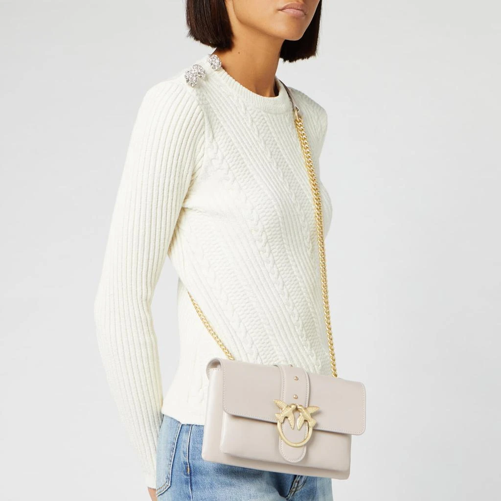 商品PINKO|Pinko Women's Mini Love Soft Bag - Peyote Beige,价格¥1360,第3张图片详细描述