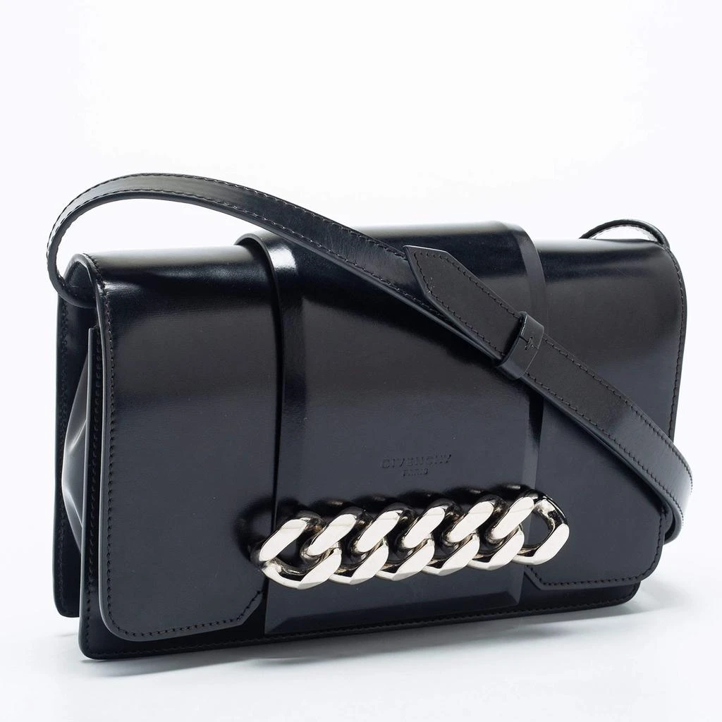 商品[二手商品] Givenchy|Givenchy Black Leather Small Infinity Shoulder Bag,价格¥5553,第3张图片详细描述