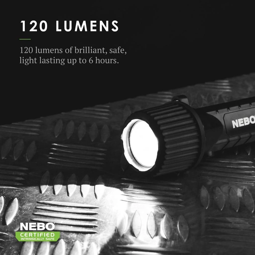 商品Nebo|Intrinsically Safe Focusable LED Flashlight,价格¥377,第5张图片详细描述