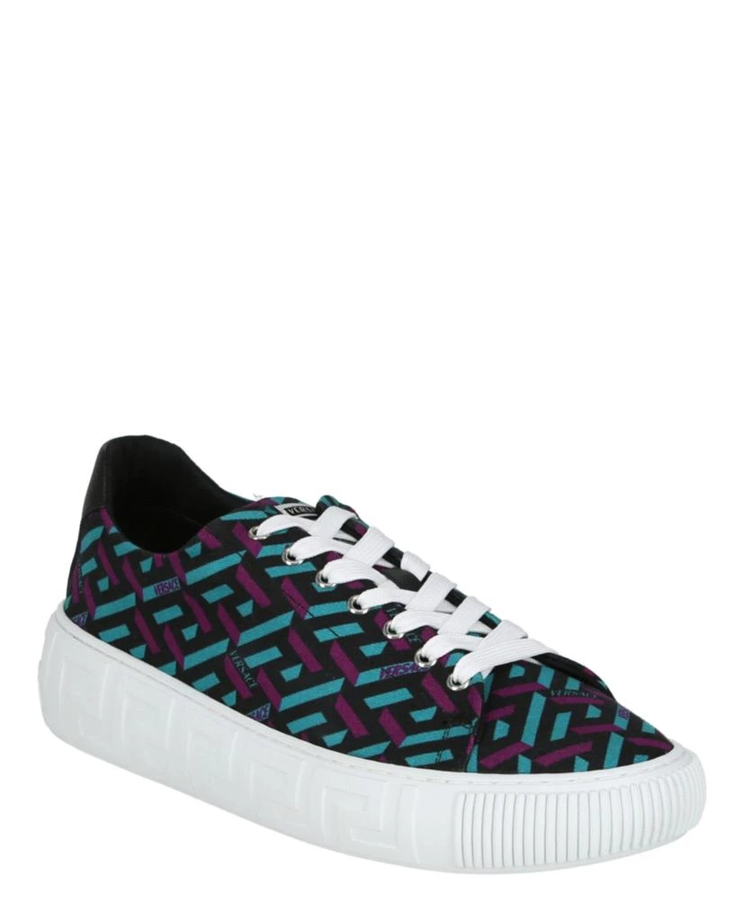 商品Versace|Greca Low-Top Sneakers,价格¥1893,第2张图片详细描述