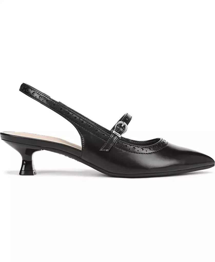 商品LifeStride|Women's Marilyn Pointed Toe Kitten Heel Slingback Pumps,价格¥356,第2张图片详细描述