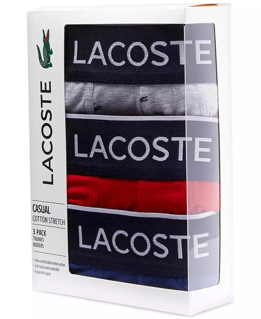 Lactose Men's 3-Pack Lifestyle All Over Print Trunks 商品