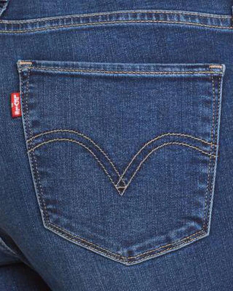 商品Levi's|Curvy Skinny Jeans in Indigo Median,价格¥546,第4张图片详细描述