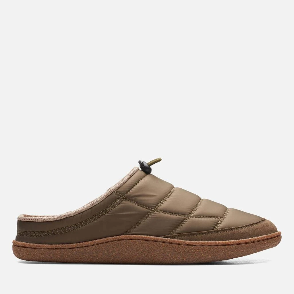 商品Clarks|CLARKS MEN'S PILTON MULES - DARK OLIVE,价格¥280,第1张图片