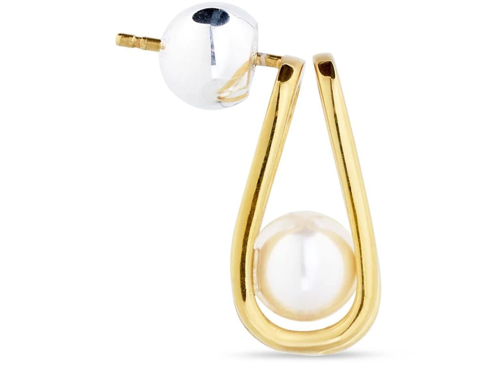 商品Dion Lee|Medium cage pearl earring,价格¥3139,第3张图片详细描述