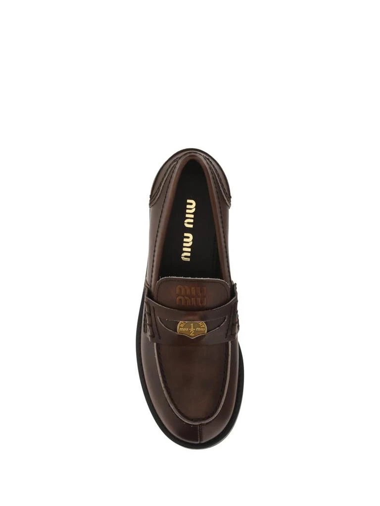 商品Miu Miu|MIU MIU LOAFERS,价格¥6081,第4张图片详细描述