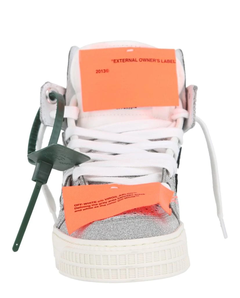 商品Off-White|Off-Court 3.0 Glitter High Top Sneakers,价格¥3004,第4张图片详细描述