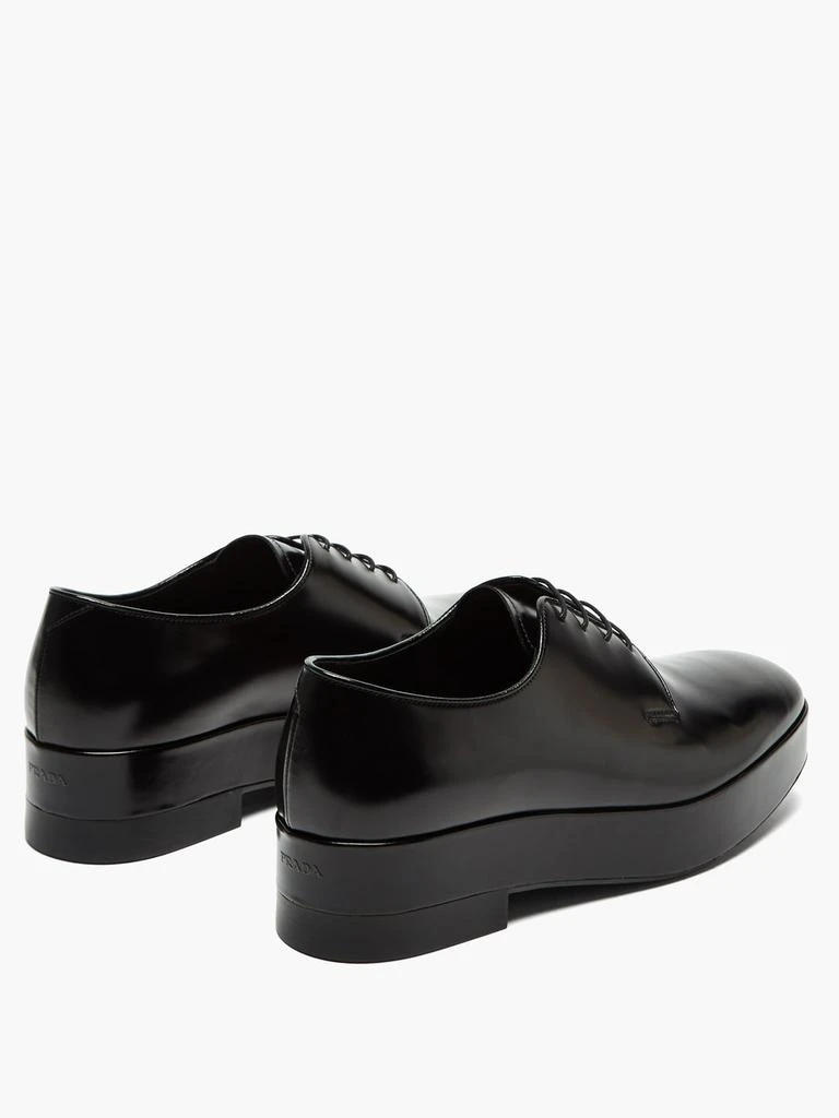 商品Prada|Chunky-sole leather Derby shoes,价格¥2814,第5张图片详细描述