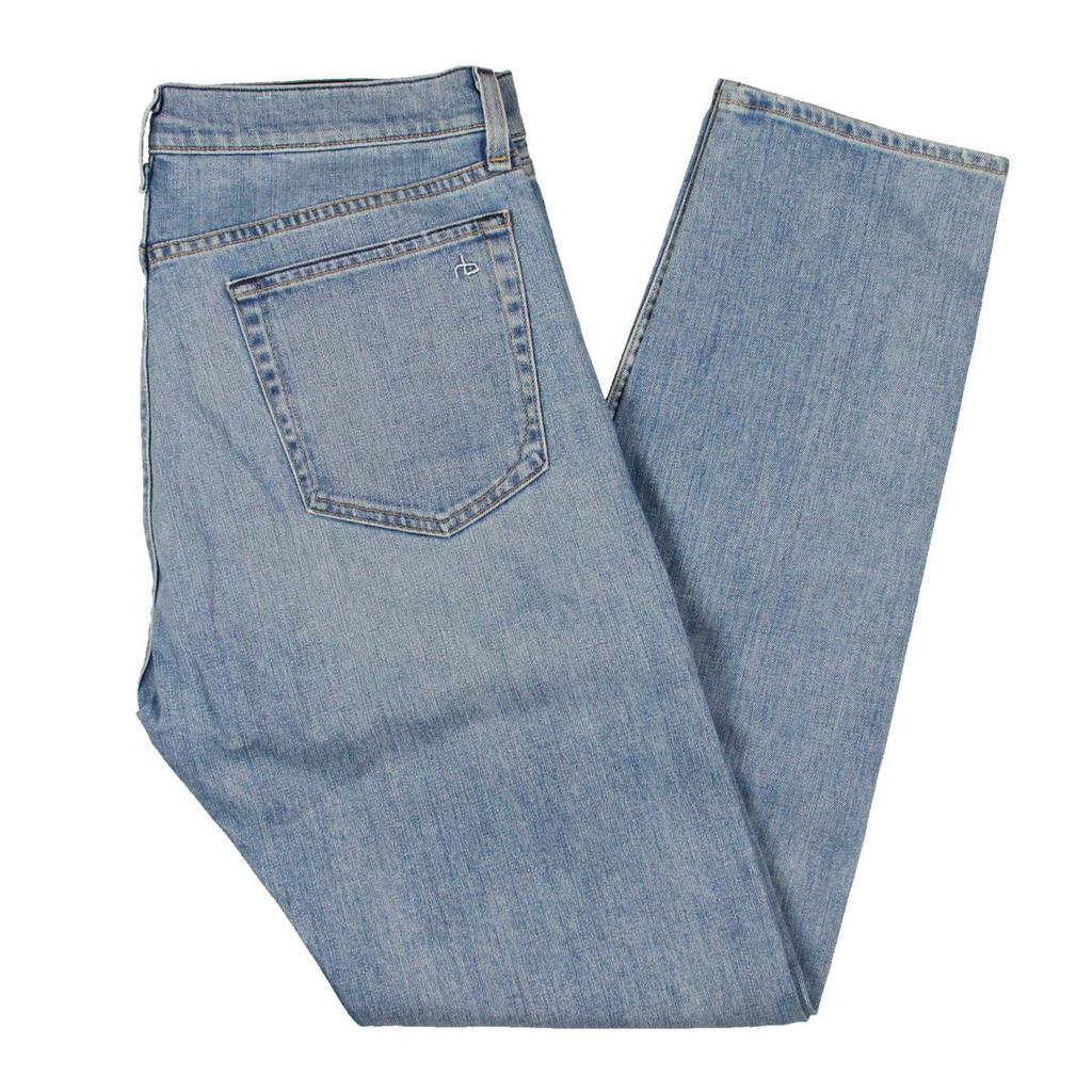 商品Rag & Bone|Rag & Bone Mens Fit 2 Mid Rise Light Wash Slim Jeans,价格¥321,第4张图片详细描述
