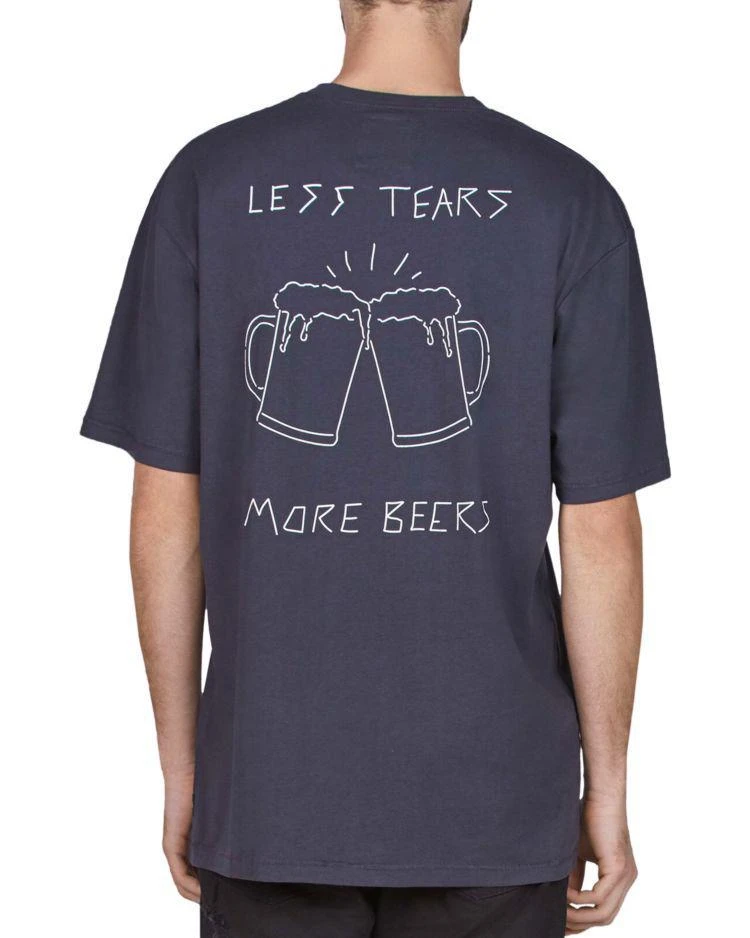 商品Barney Cools|Less Tears More Beers Tee,价格¥174,第1张图片