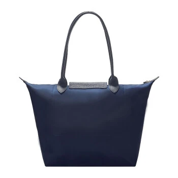 商品[国内直发] Longchamp|珑骧 LONGCHAMP 女士LE PLIAGE NÉO系列海军蓝色大号长柄织物手提单肩包饺子包 L1899 598 006,价格¥880,第3张图片详细描述