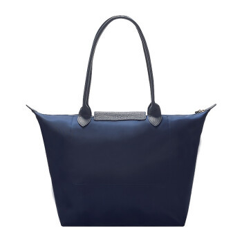 商品[国内直发] Longchamp|珑骧 LONGCHAMP 女士LE PLIAGE NÉO系列海军蓝色大号长柄织物手提单肩包饺子包 L1899 598 006,价格¥839,第3张图片详细描述