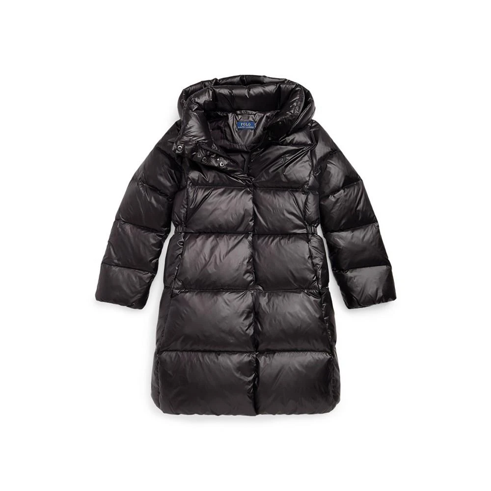 商品Ralph Lauren|Big Girls Water-Resistant Down Long Coat,价格¥713,第1张图片