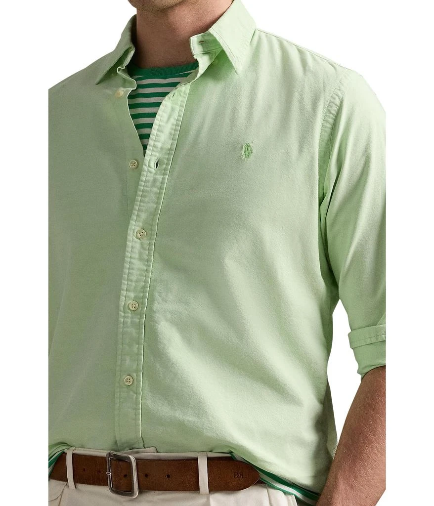 商品Ralph Lauren|Classic Fit Garment-Dyed Oxford Shirt,价格¥614,第3张图片详细描述