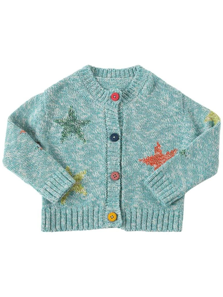 商品Stella McCartney|Stars Organic Cotton Blend Knit Cardigan,价格¥399,第1张图片