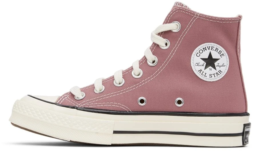 商品Converse|Pink Recycled Canvas Chuck 70 Hi Sneakers,价格¥341,第3张图片详细描述