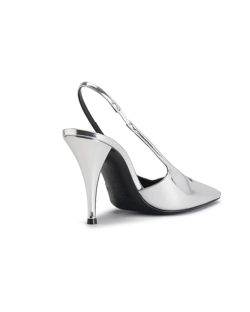 商品Yves Saint Laurent|Blade Metallic Slingback Pumps,价格¥8108,第3张图片详细描述