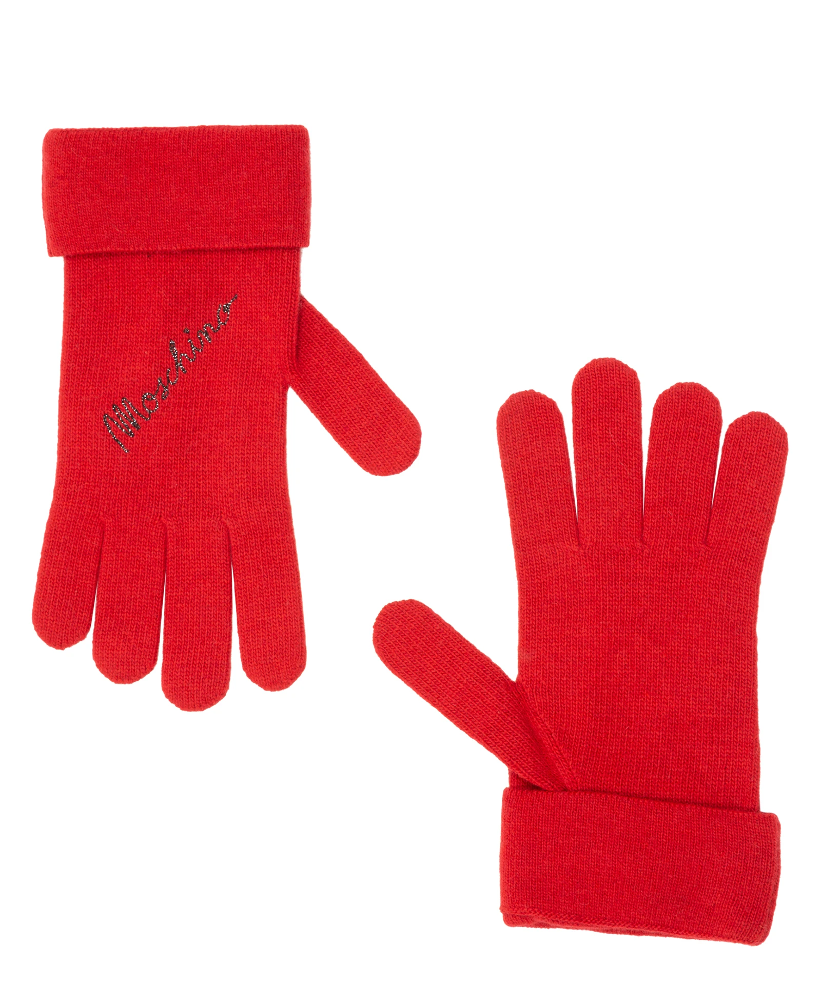 商品【商品预售7天】 Moschino|Moschino 女士手套 65293M2569007 红色,价格¥592,第1张图片