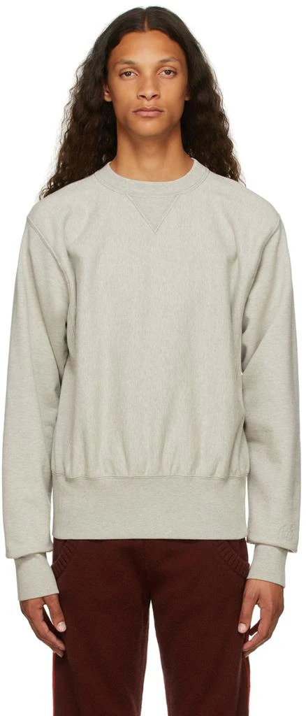 商品MAISON MARGIELA|Grey Shrunken Sweatshirt,价格¥1422,第1张图片