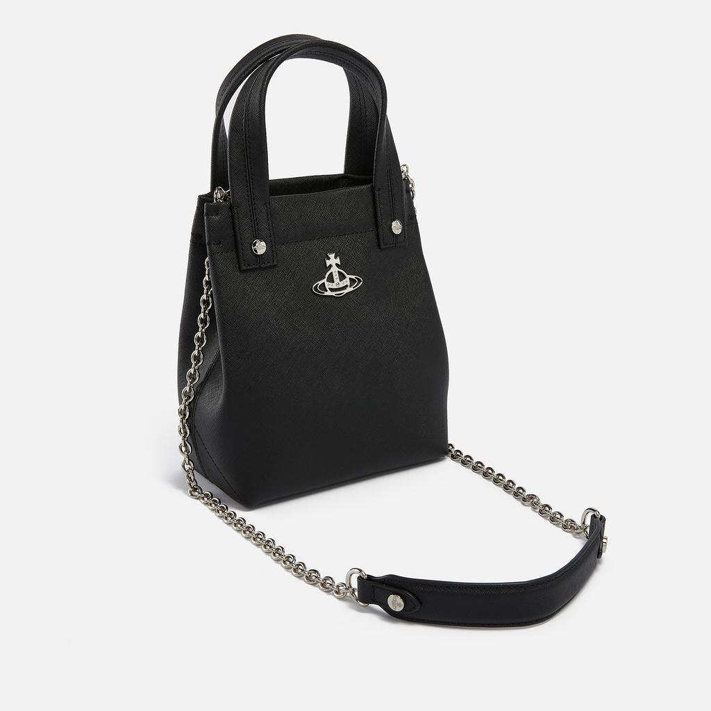 商品Vivienne Westwood|Vivienne Westwood Mini Robin Saffiano Leather Tote Bag,价格¥2935,第7张图片详细描述